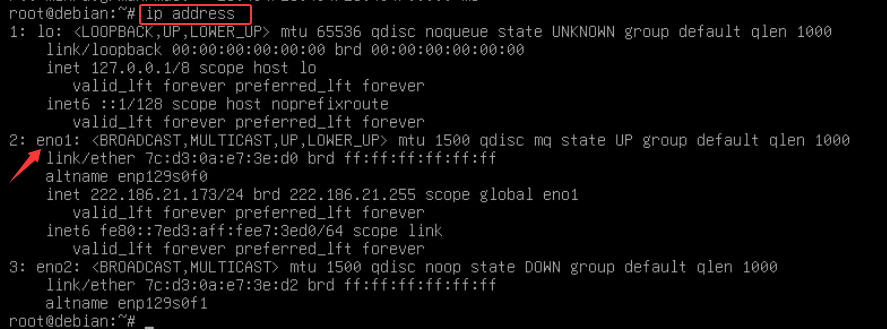 debian 12设置静态ip、dns